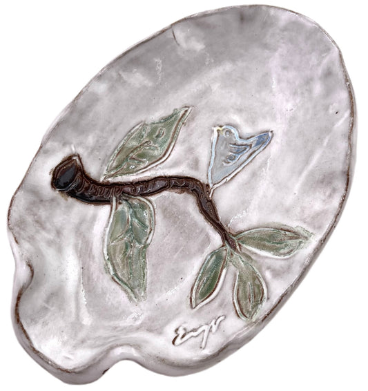 Spoon Rest w/Blue Bird