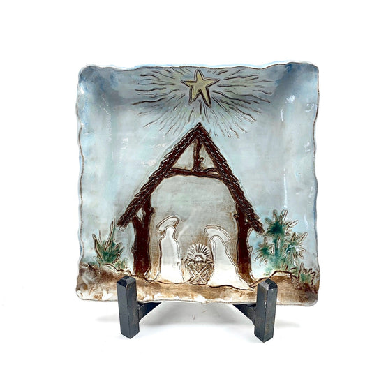 Nativity Tray 13" X 13"