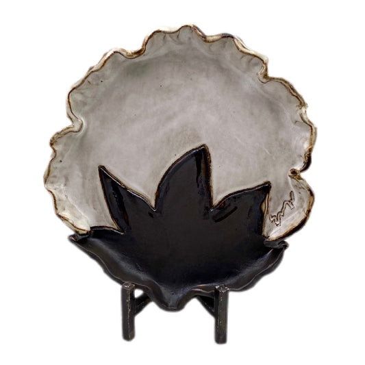 Cotton Boll Salad Plate 8½”