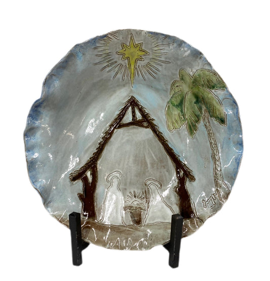 Nativity Serving Bowl