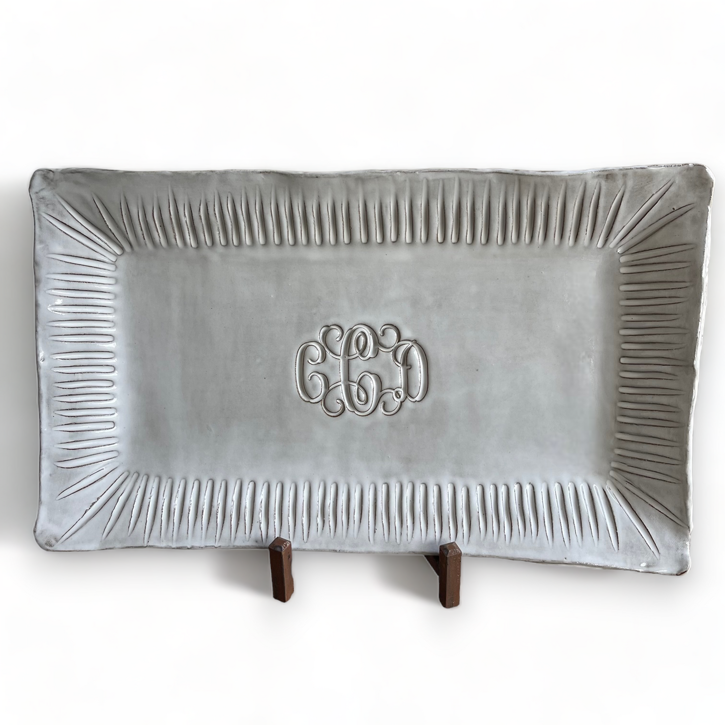 Williams Tray w/Monogram