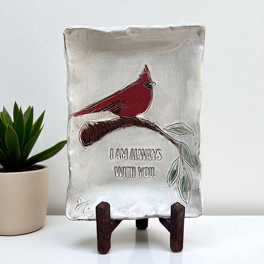 I am always with you. Cardinal 6X9 Tray