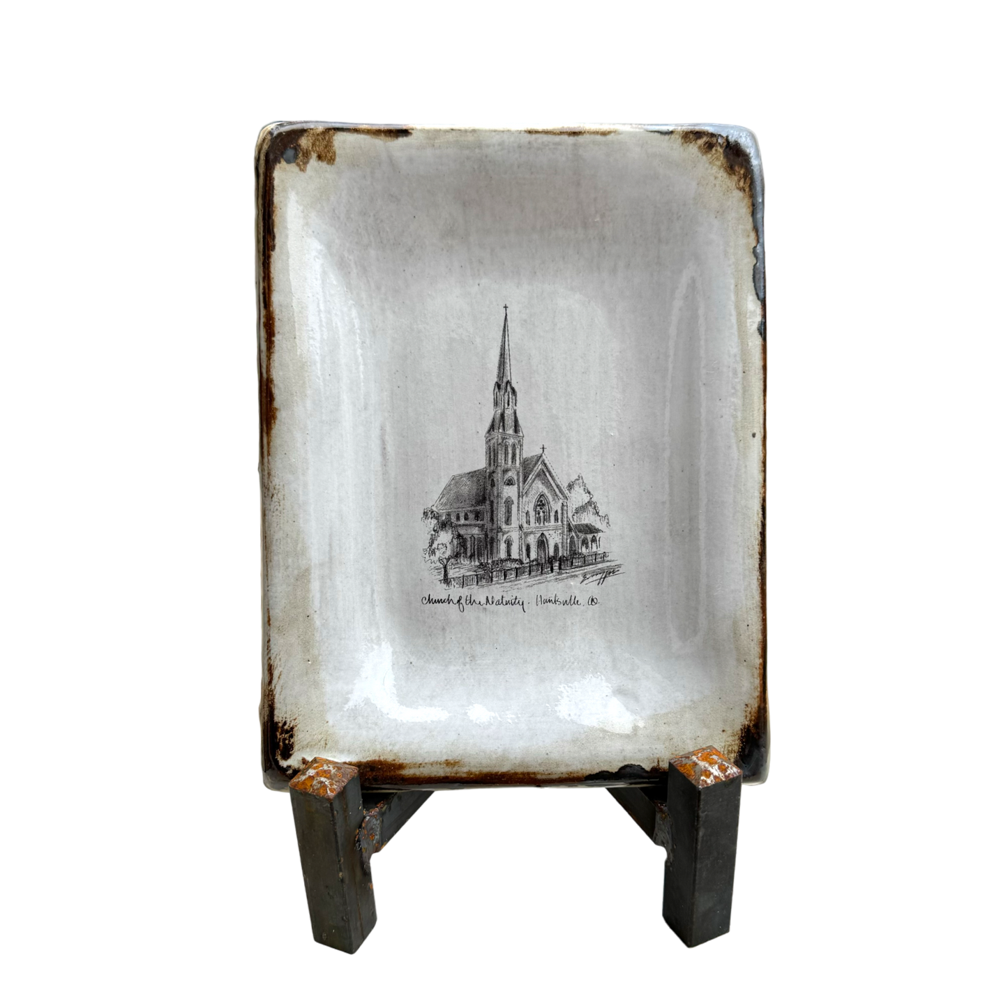 Church of the Nativity Huntsville AL Ring Dish 4"