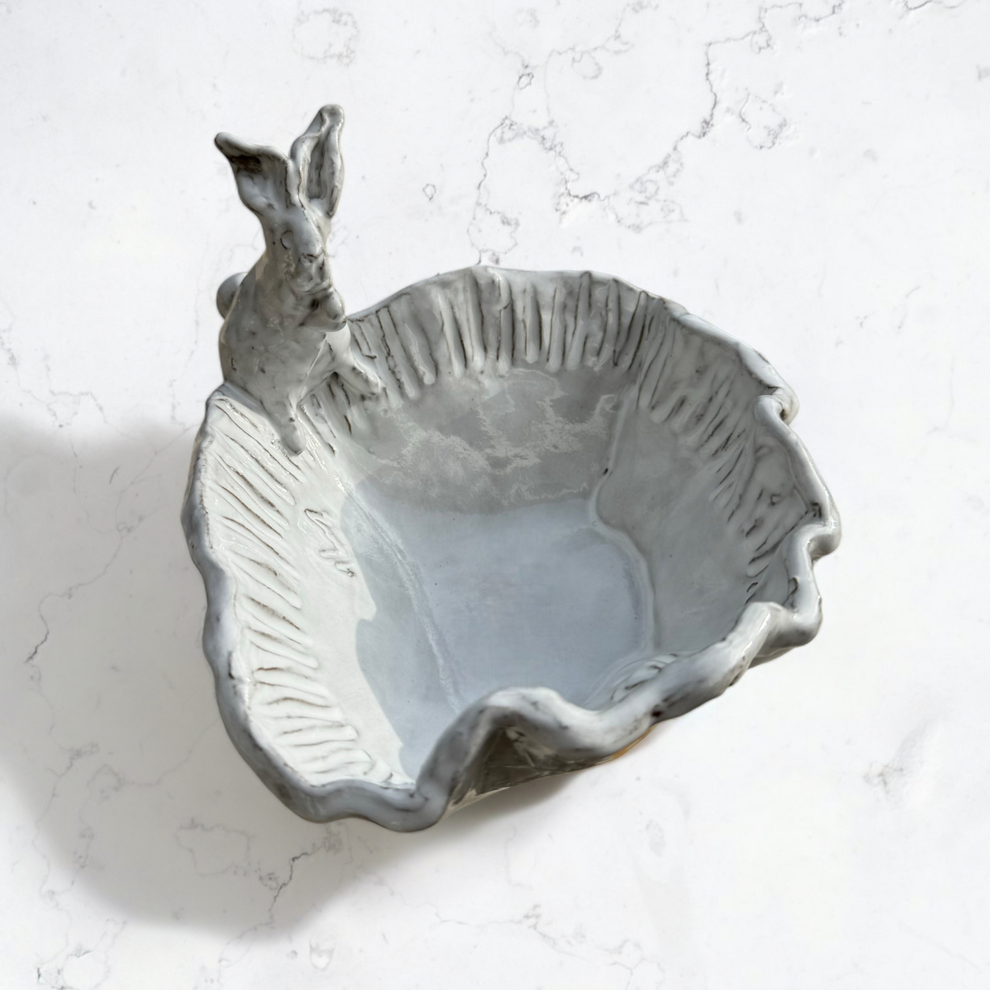 Corner Dip Bowl  Bunny