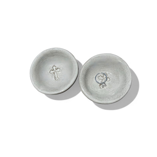Mini Ring Dish w/Cross St. Simons 2"