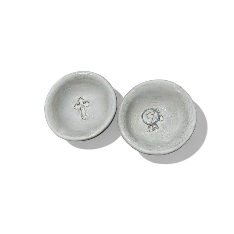 Mini Ring Dish w/Cross St. Simons 2"
