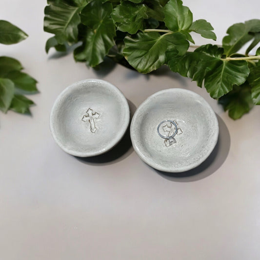 Mini Ring Dish w/Cross St. Simons 2"