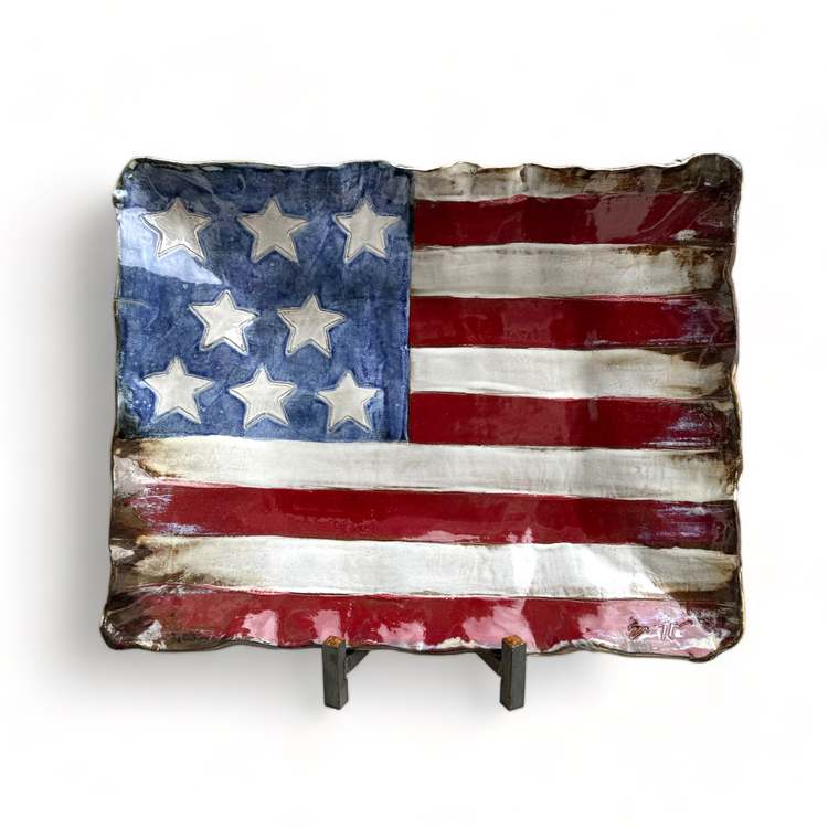 XLg Flag Tray Approx. 18" X 14.5" (Easel Sold Separately)