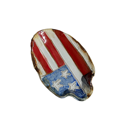 Spoon Rest w/Flag