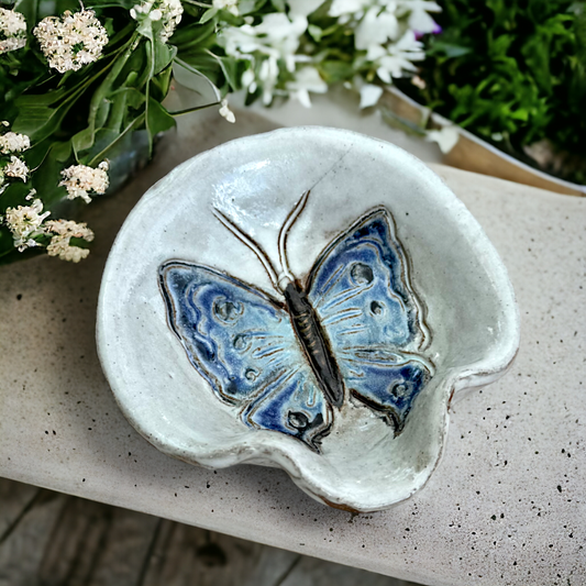 Lindley Brooks Mini Butterfly Spoon Rest 4"