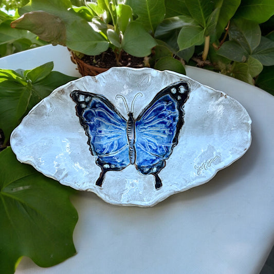 Lindley Brooks Free Form Butterfly Server Small 12" X 6 ½"