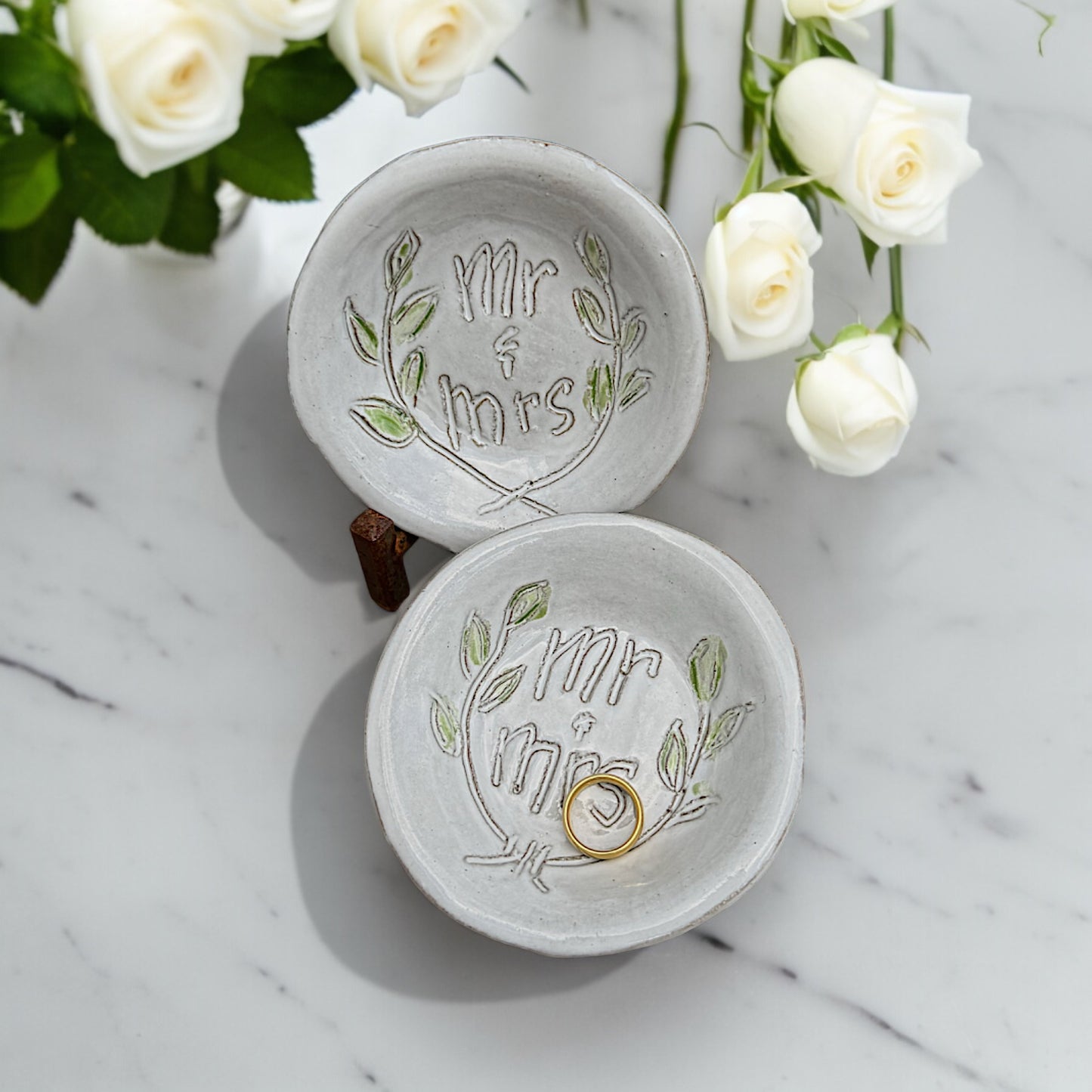 Ring Dish Mr. & Mrs.