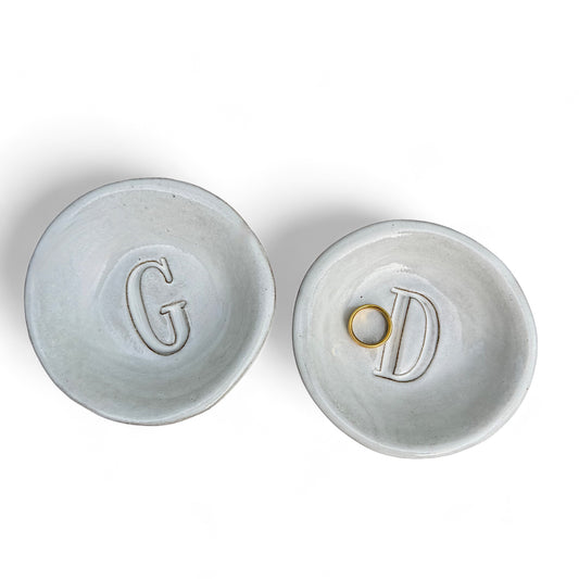 Ring Dish St. Simons Block Letter