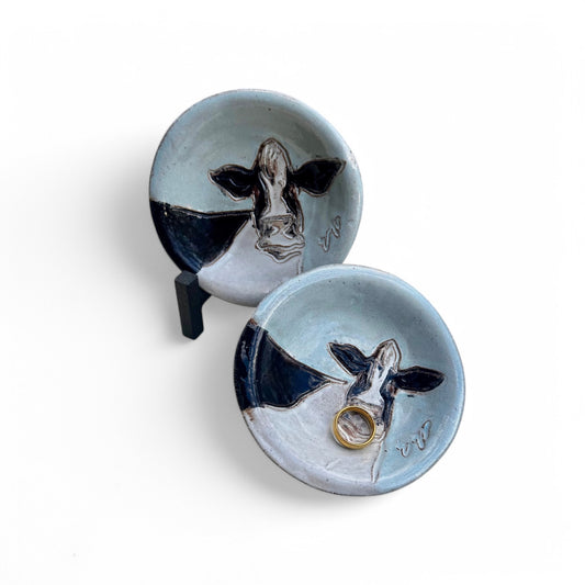 Ring Dish Cow