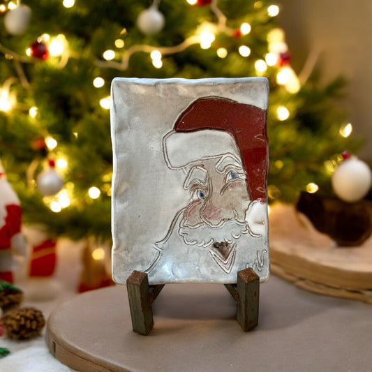 Santa Tray 4" X 6"