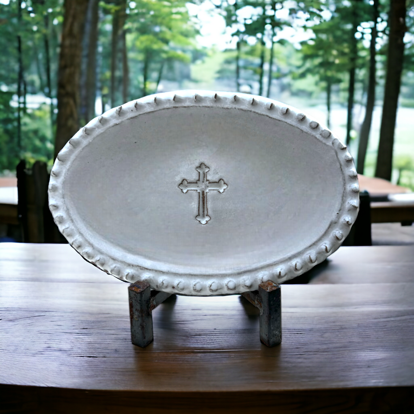 Oval Cross Tray Savannah