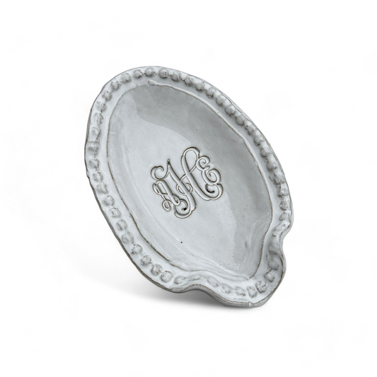 Monogrammed Spoon Rest Savannah
