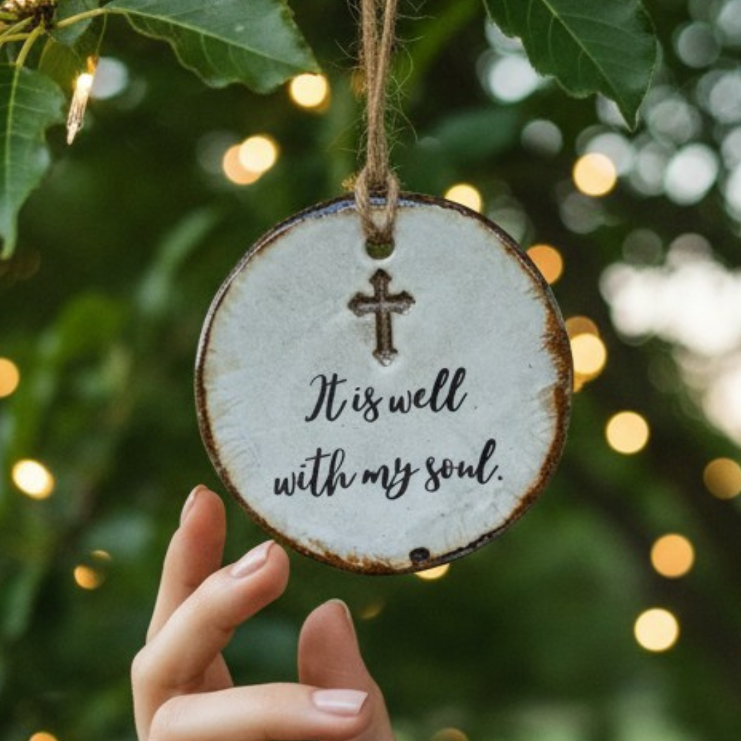 It is well with my soul.