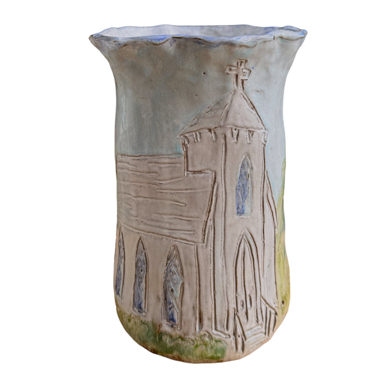 Utensil Holder - Church