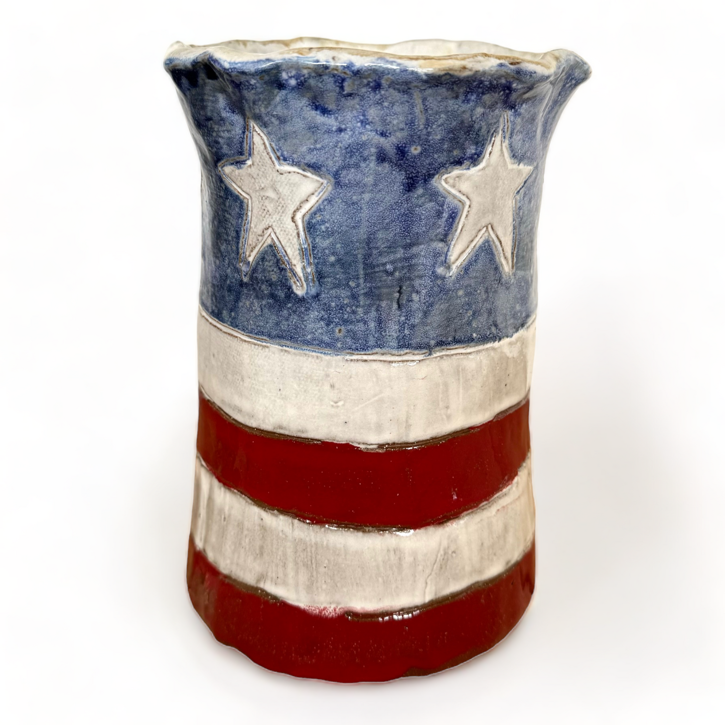 Utensil Holder - Flag