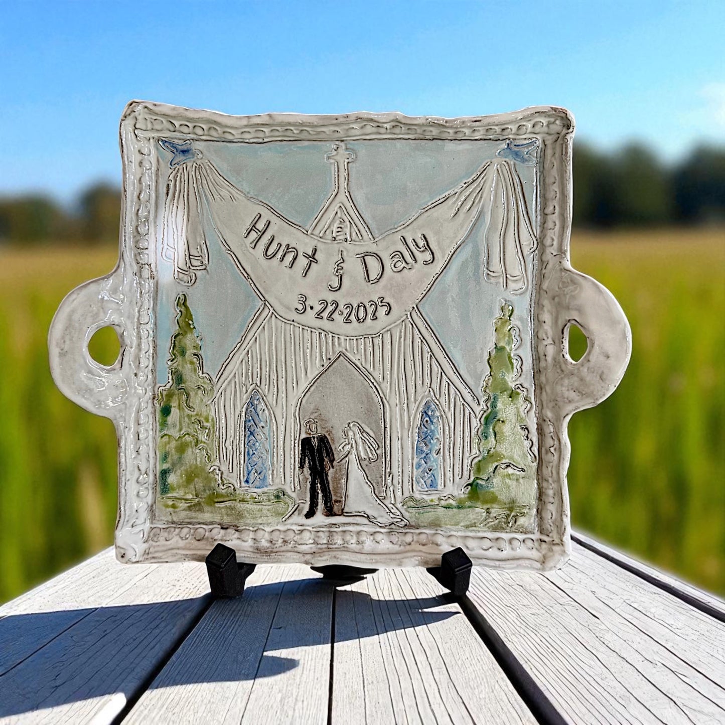 Wedding Bells Serving Tray