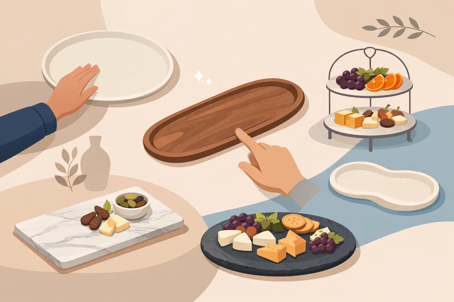 How to Choose Serving Platters With Intention
