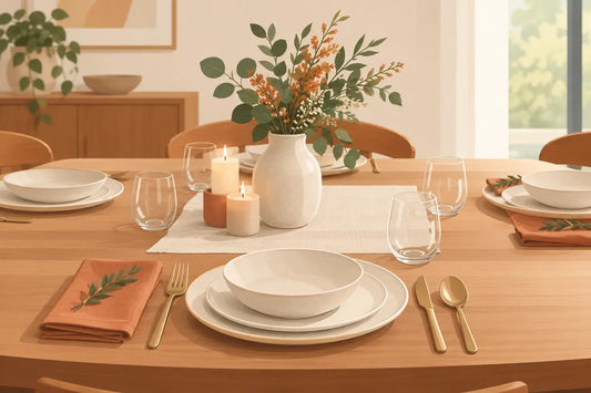 Setting a Ceramic Table With Warmth and Ease