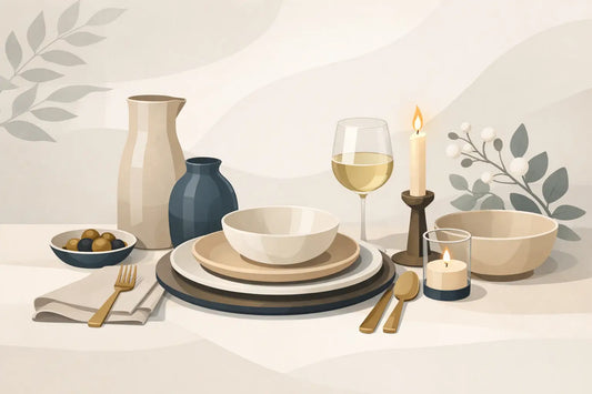 Dinner Party Ceramics for Gracious Tables