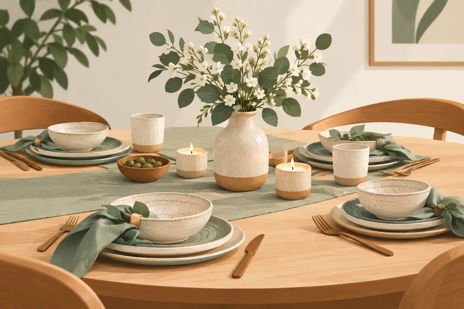 Handmade Tableware Styling for Gracious Gatherings
