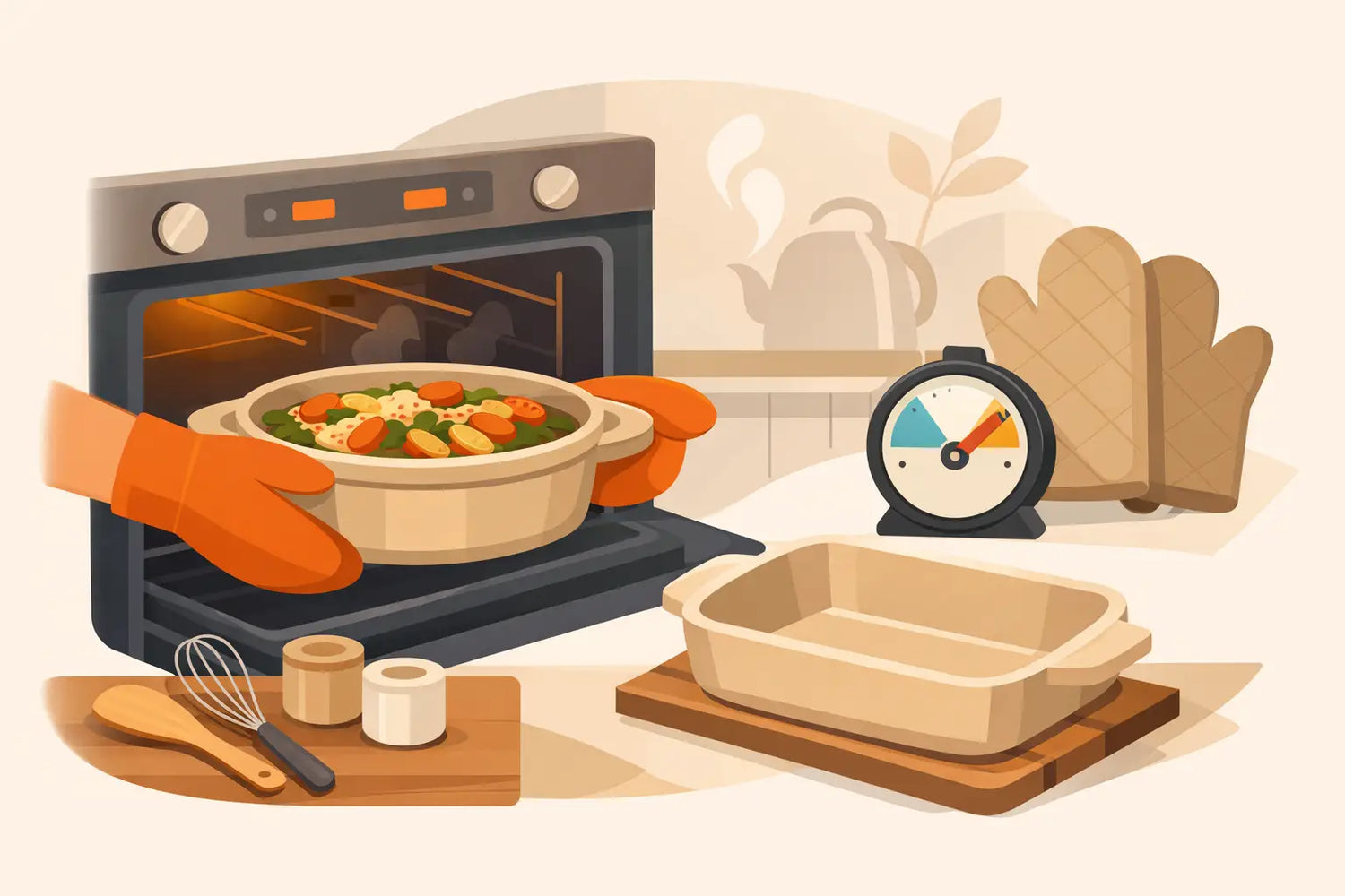 Stoneware Oven Safety for Confident Baking