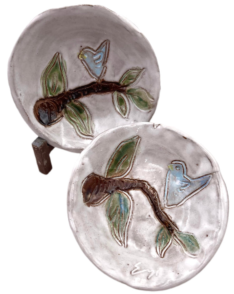 Ring Dish Blue Bird