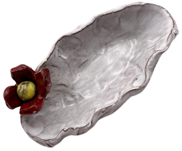 Tater Dish  w/Flower