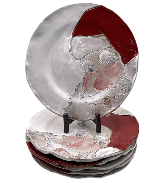 Santa Dinner Plate 10 ½"