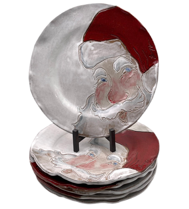 Santa Dinner Plate 10 ½"