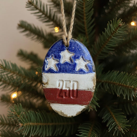 Celebrate America 250! Christmas Ornament