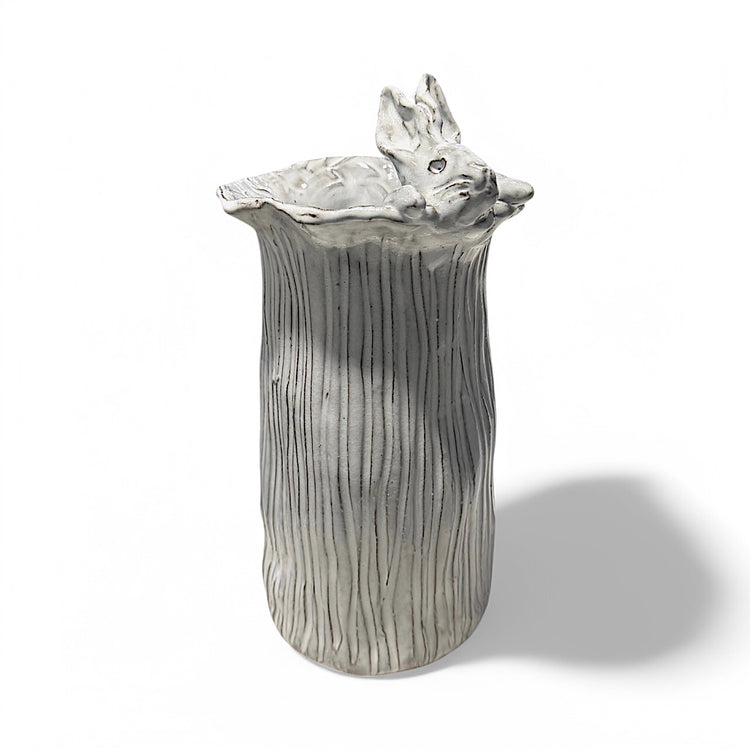 Vase 7" X 6" Bunny Head Top