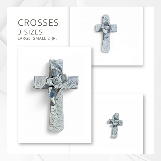 Cross Antique White
