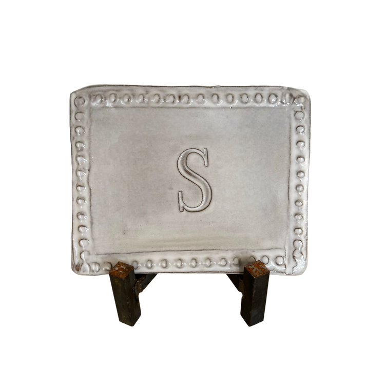 Dixie Tray 5" X 6½" Savannah Block Letter