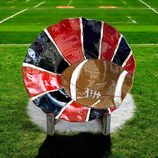 Georgia Football Serving Bowl Approx. 10.5" Diam.