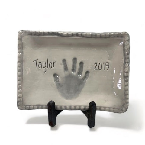 Handprint Tray 6" X 9"