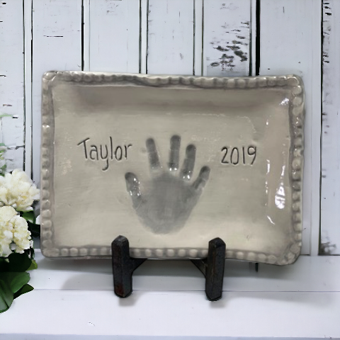 Handprint Tray 6" X 9"