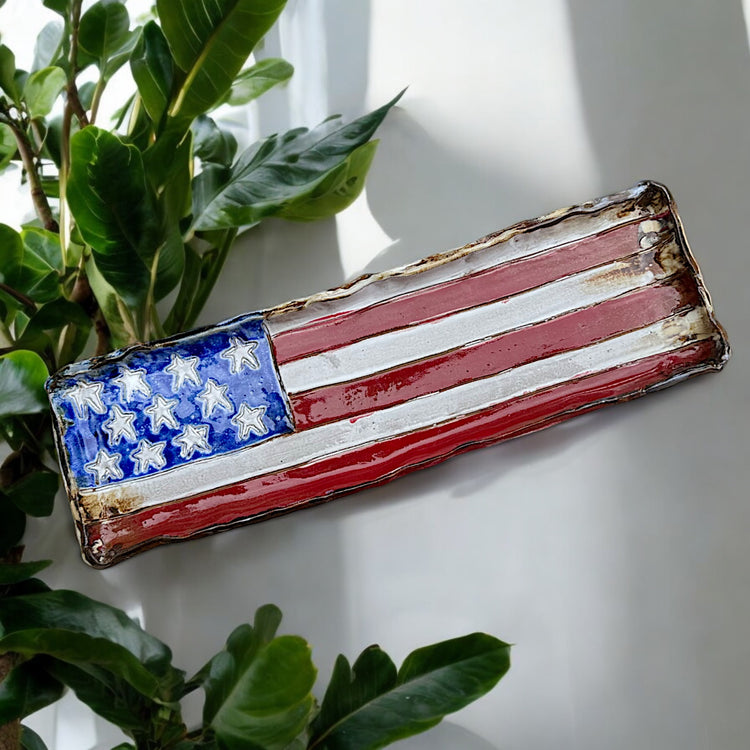 Celebrate America 250 Hostess Tray 16" X 5"