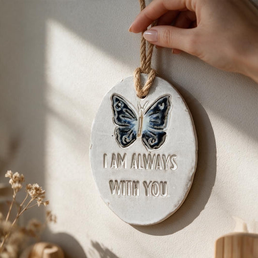 Butteryfly Ornament "I am always with you"