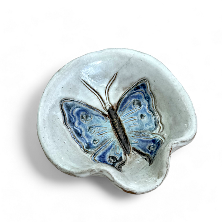 Lindley Brooks Mini Butterfly Spoon Rest 4"