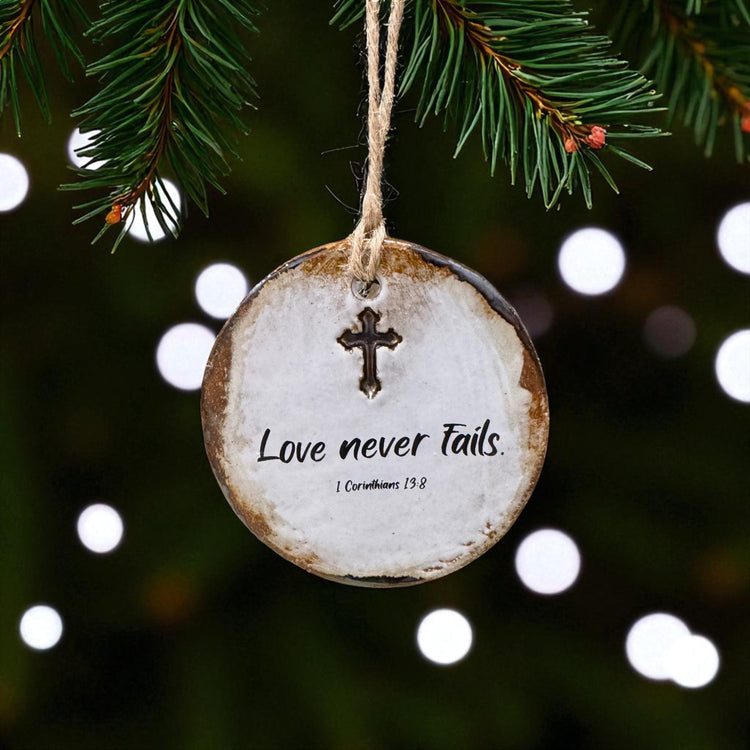 Love never fails.