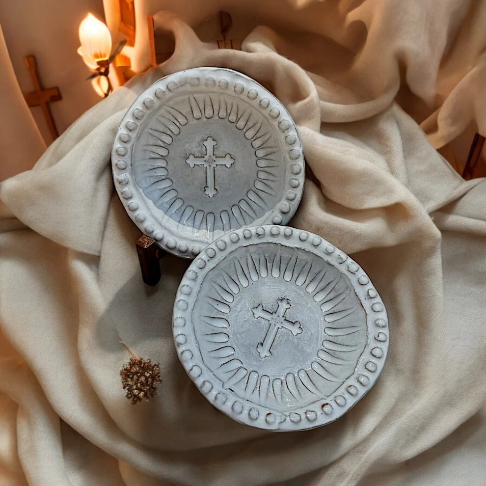 Ring Dish w/Cross Montgomery 4" & Easel Bundle