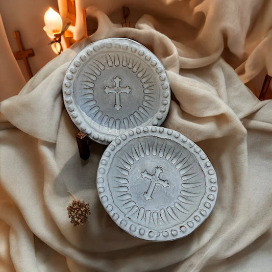 Ring Dish w/Cross Montgomery 4" & Easel Bundle