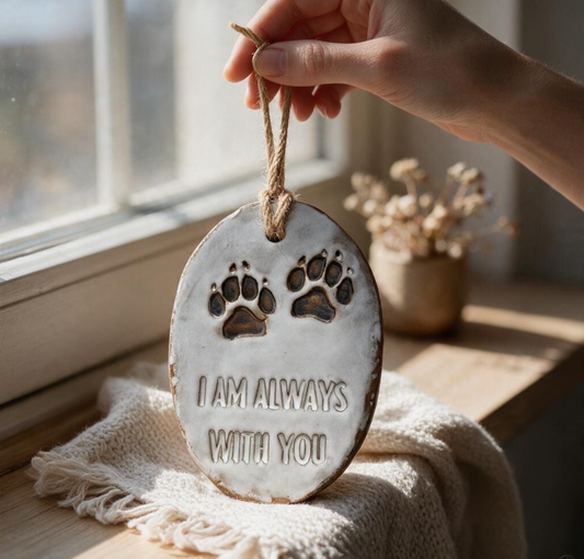 Paw Ornament "I am always with you"