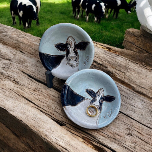 Ring Dish Cow