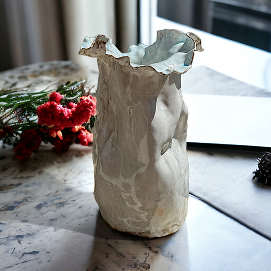 SAK Vase 10" X 7"